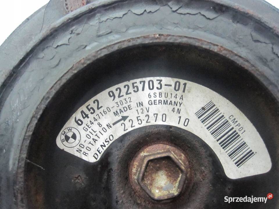 BMW 3 20 D N47D20C 143 11r sprężarka