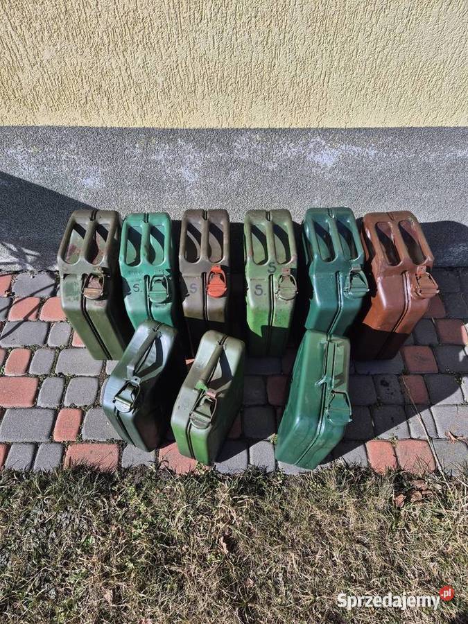 Kanister metalowy 20l Motoryzacja