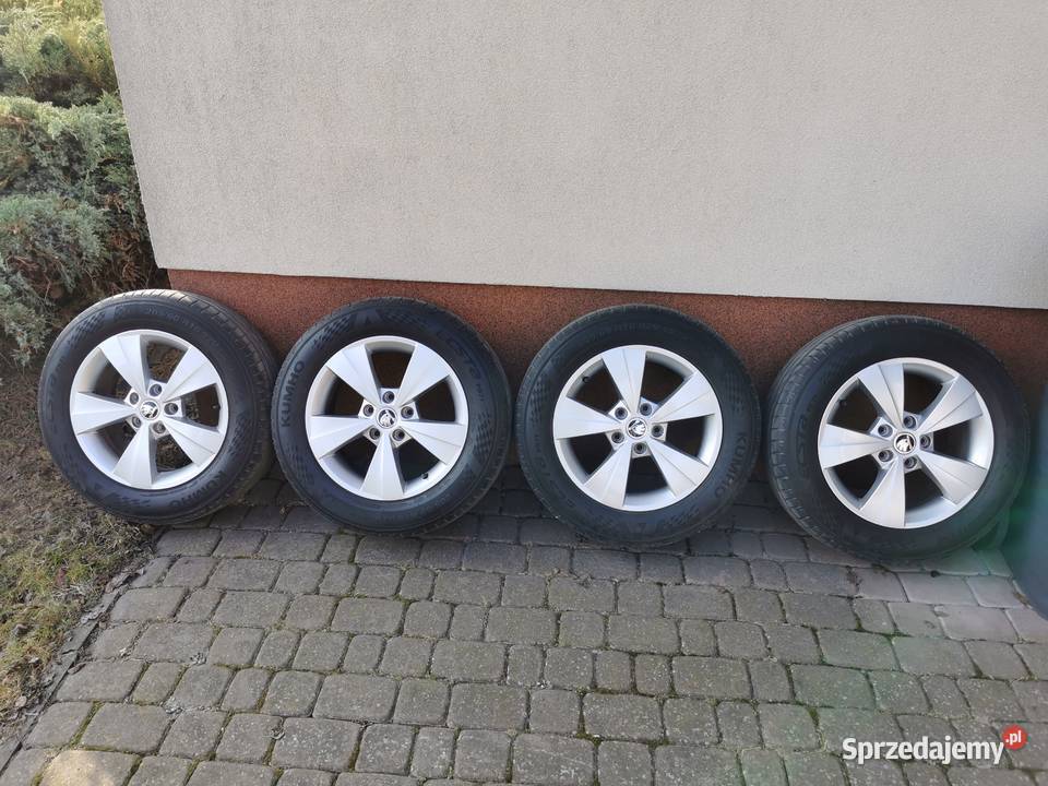 Koła letnie 16 5x112 Skoda Octavia III ładny Sokołów Podlaski