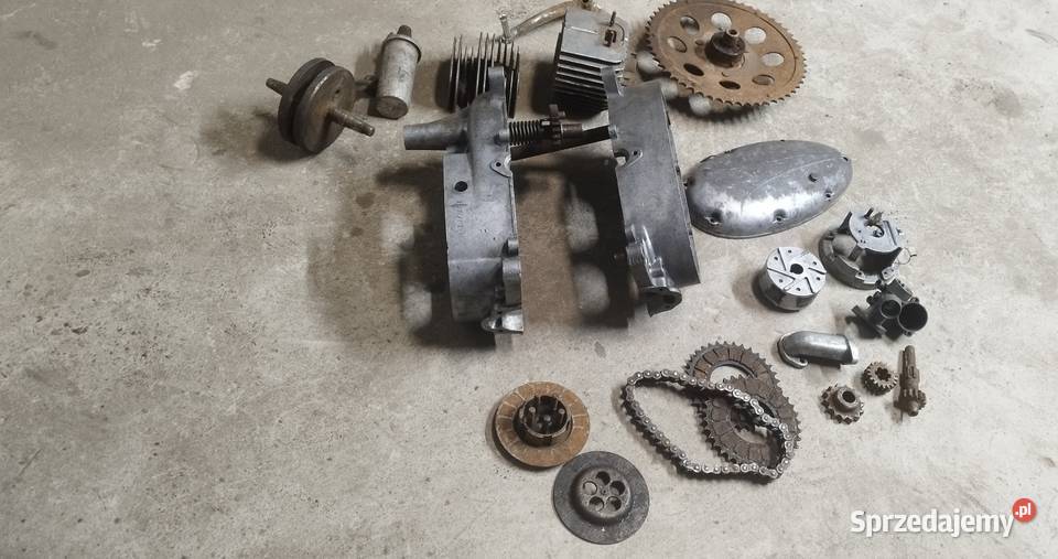 Silnik 3 biegowy jawa 50 ogar 200 pozostałości Biała Podlaska