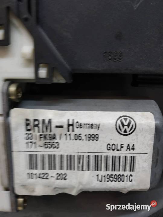 MECHANIZM SZYBY LEWY PRZÓD 1J4837755E VW sprzedam
