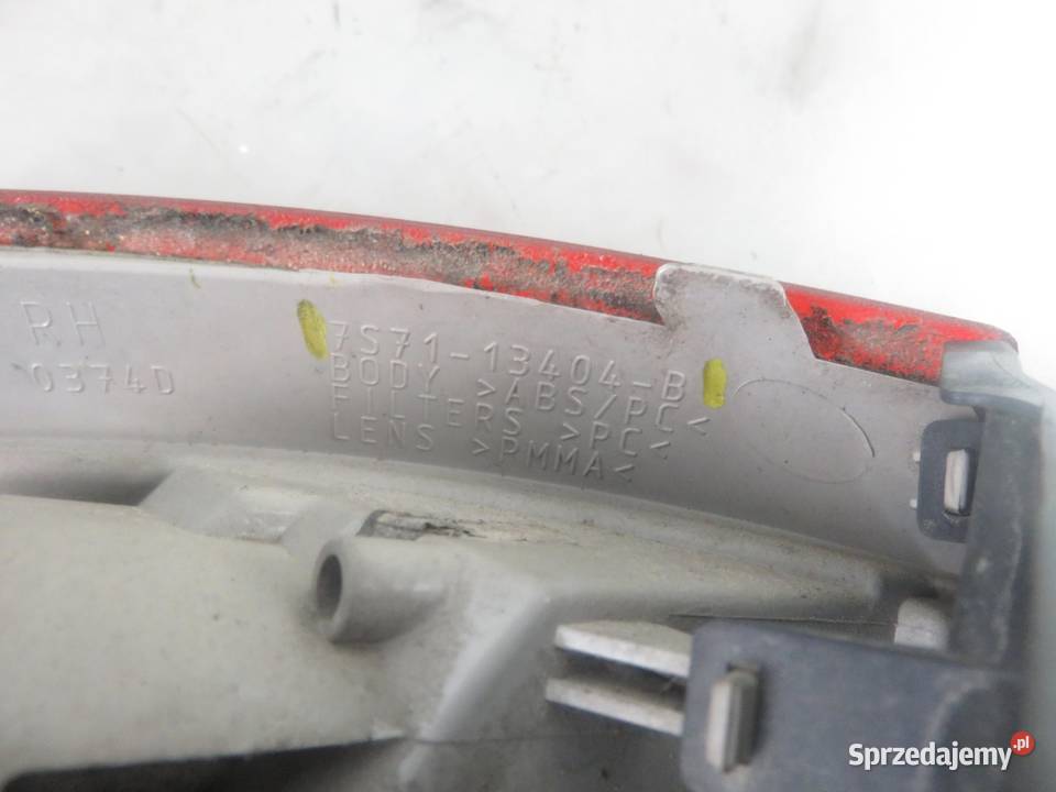 LAMPA PRAWA TYLNA FORD MONDEO IV 7S7113404B Oświetlenie sprzedam