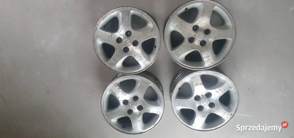 Felgi aluminiowe 4x100 15 x 6JJ ET45 fi54 Mazda Pszczyna