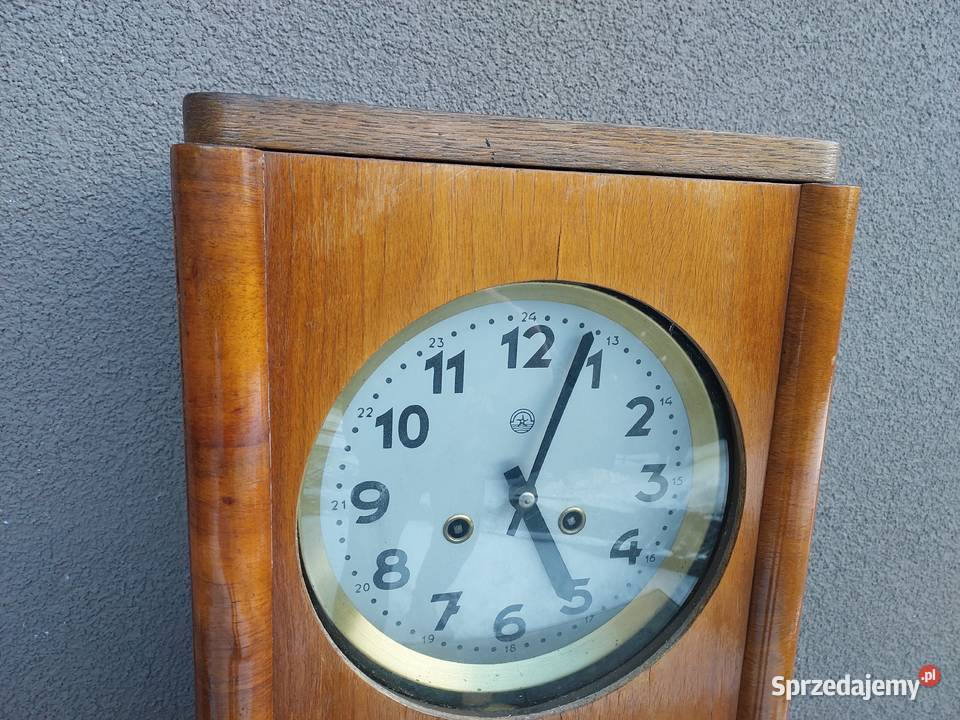 156 Stary zegar ścienny Metron 1960r PRL sprawny Tczew sprzedam