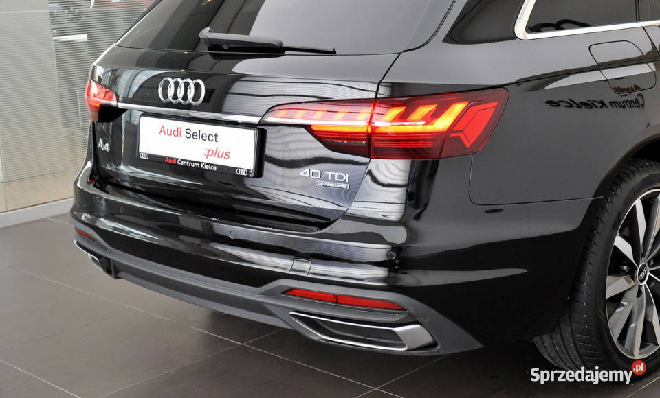 Audi A4 40 TDI Stronic Quattro Led Alcantara bluetooth Motoryzacja Kielce
