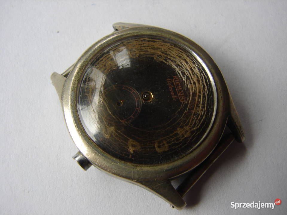 Richard Automatic stary zegarek z czarną tarczą