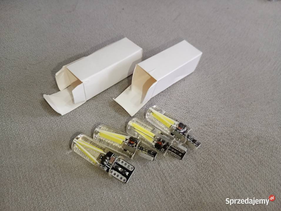 LED 12V W5W T10 2W żarówki żarówka szklana osobowe zachodniopomorskie Szczecin