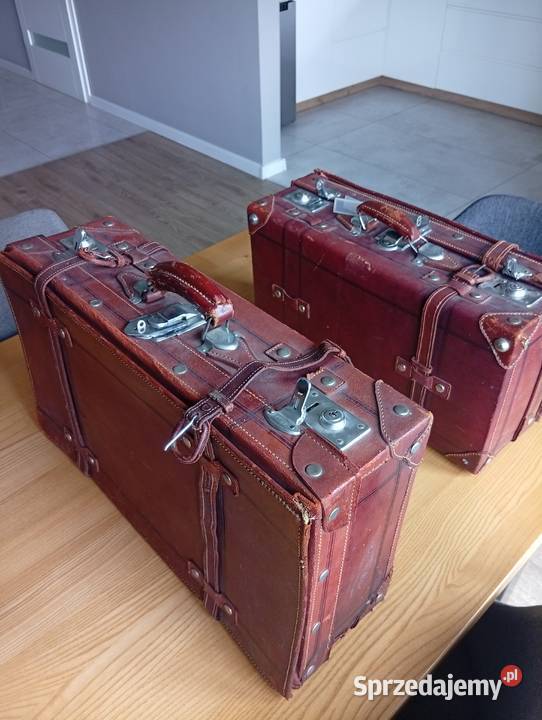 Walizki vintagez minionej epokiIdealne jako Syców