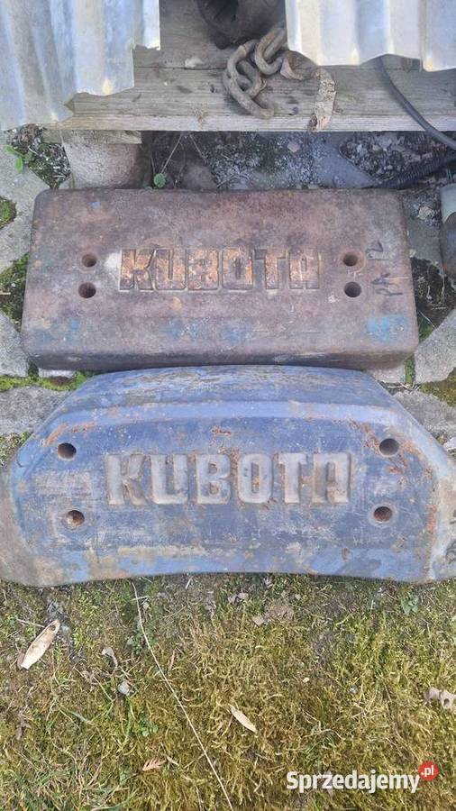 Kubota mitsubishi obciążniki do traktorka dolnośląskie sprzedam