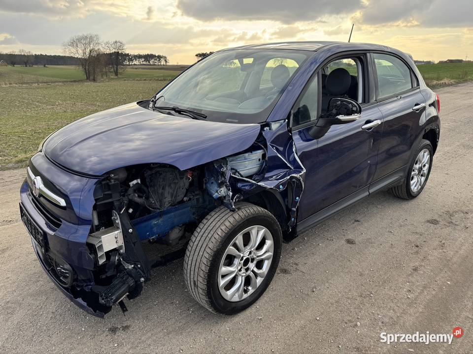 Fiat 500X 16 benzyna 110 2015 59 przebiegu Krotoszyn sprzedam