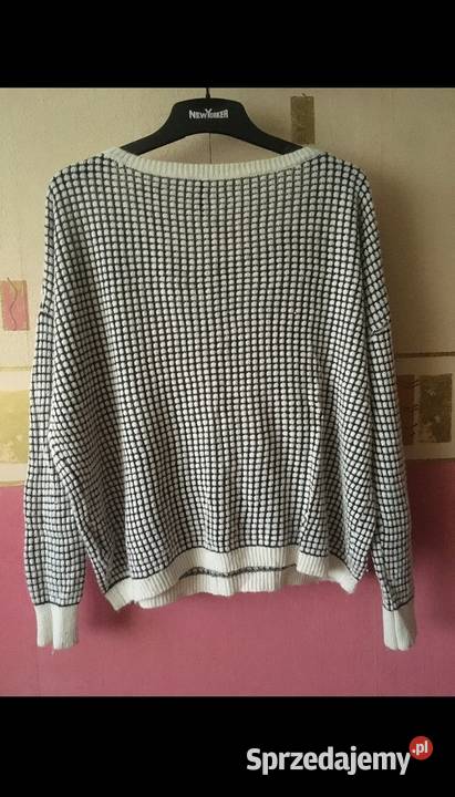 NOWY sweter YORKER miły ciepły miękki Skład z czarny Leszno