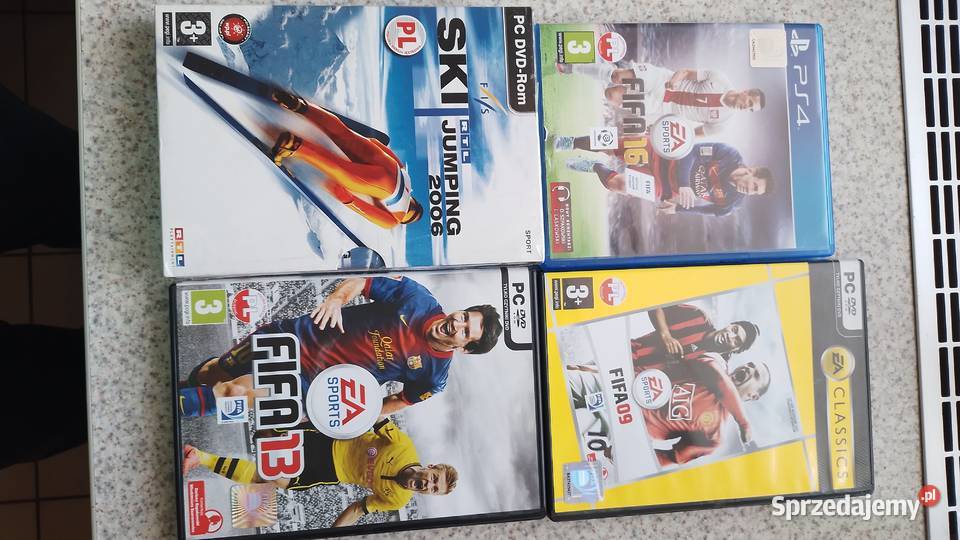 Duży zestaw gier komputerowych Warszawa