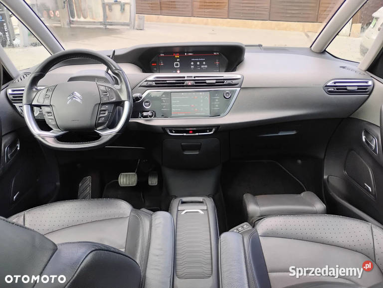 CITROEN C4 Grand 2017 Lift 20HDI AUTOMAT Kamera skórzana tapicerka Motoryzacja