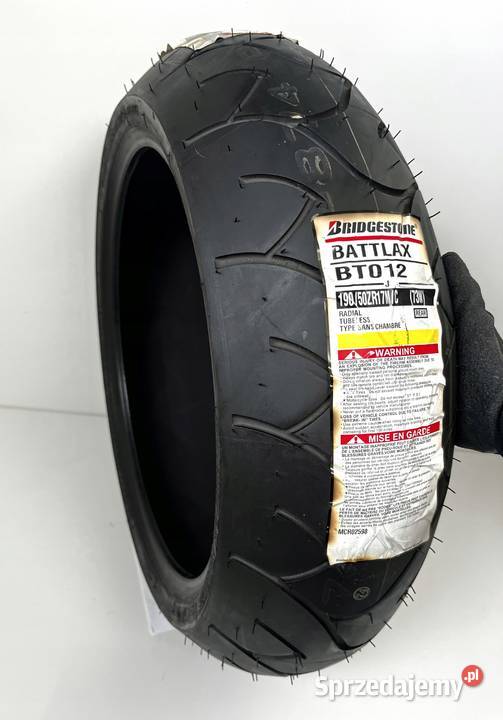 Opona motocyklowa BRIDGESTONE BATTLAX BT012 R wielkopolskie sprzedam