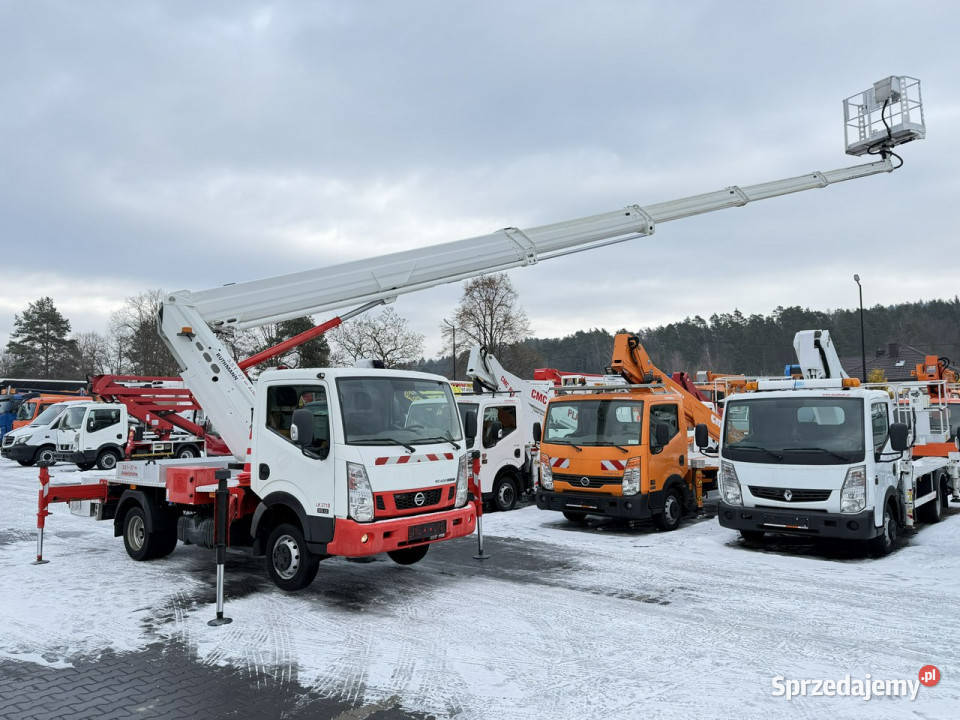 Nissan Cabstar Podnośnik Koszowy 27m RUTHMANN TB immobilizer sprzedam
