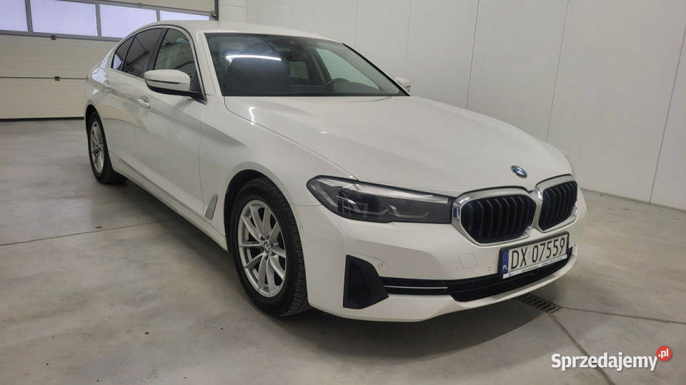 BMW 518 d mHEV aut G30 2017 biały