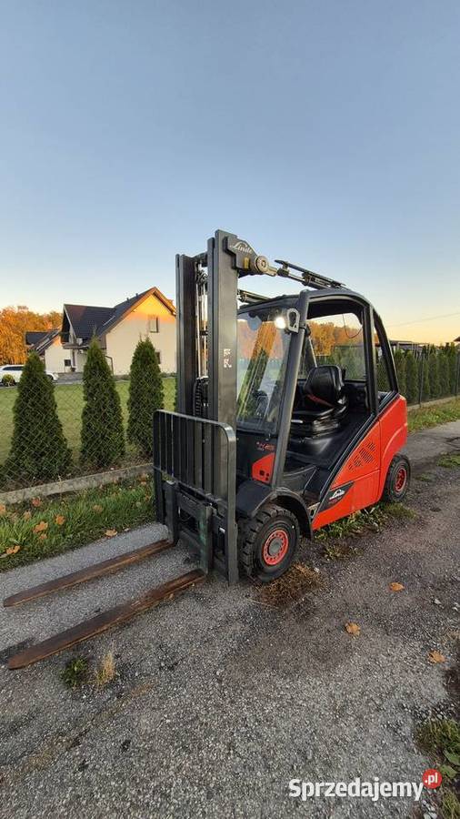 Wózek widłowy LINDE H25D Diesel Triplex 550m mazowieckie Jakubów