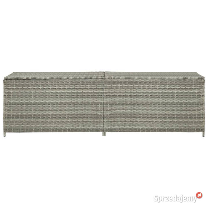 Skrzynia ogrodowa z polirattanu 200 x 50 x 60 Meble ogrodowe mazowieckie Warszawa