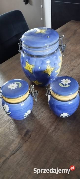 Pojemniki ceramiczne Pojemniki Miłkowice sprzedam