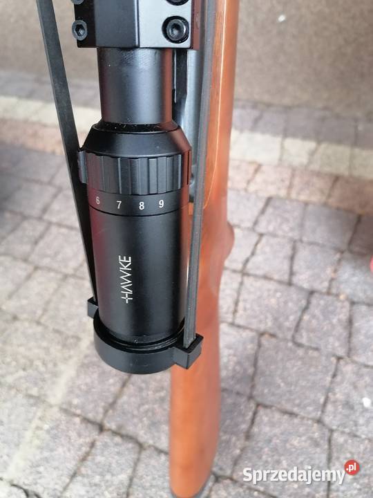 Wiatrówka Hatsan luneta Hawke 3x9x40 sprzedam
