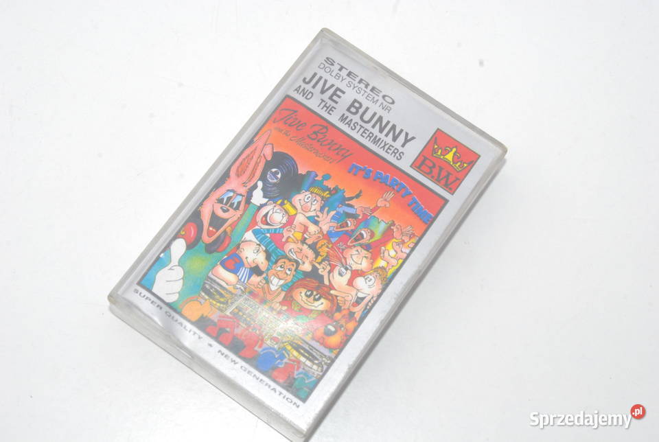 Stara kaseta magnetofonowa Jive Bunny and The śląskie Cieszyn