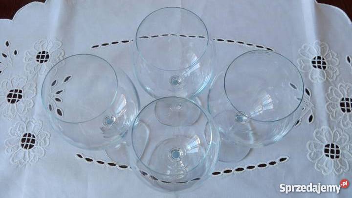 Kielichy do wina wody szkło PRL Białystok sprzedam