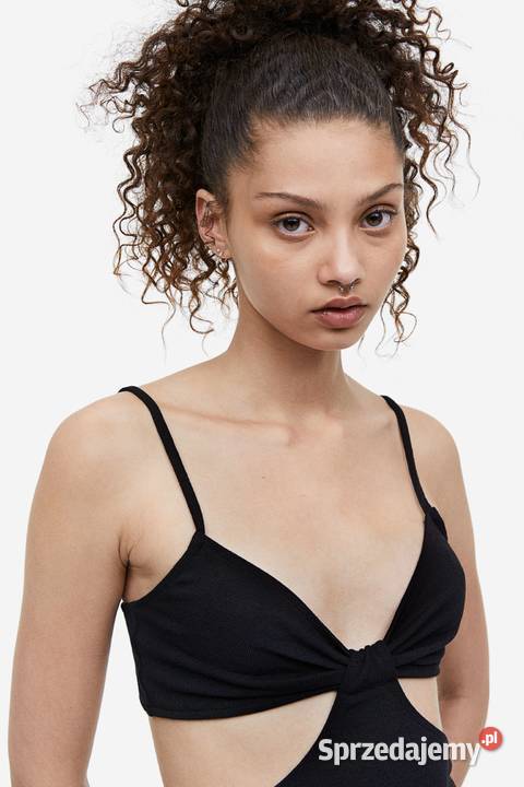 czarna sukienka Wycięcia Hm xs 34 Ołówkowa  Toruń sprzedam