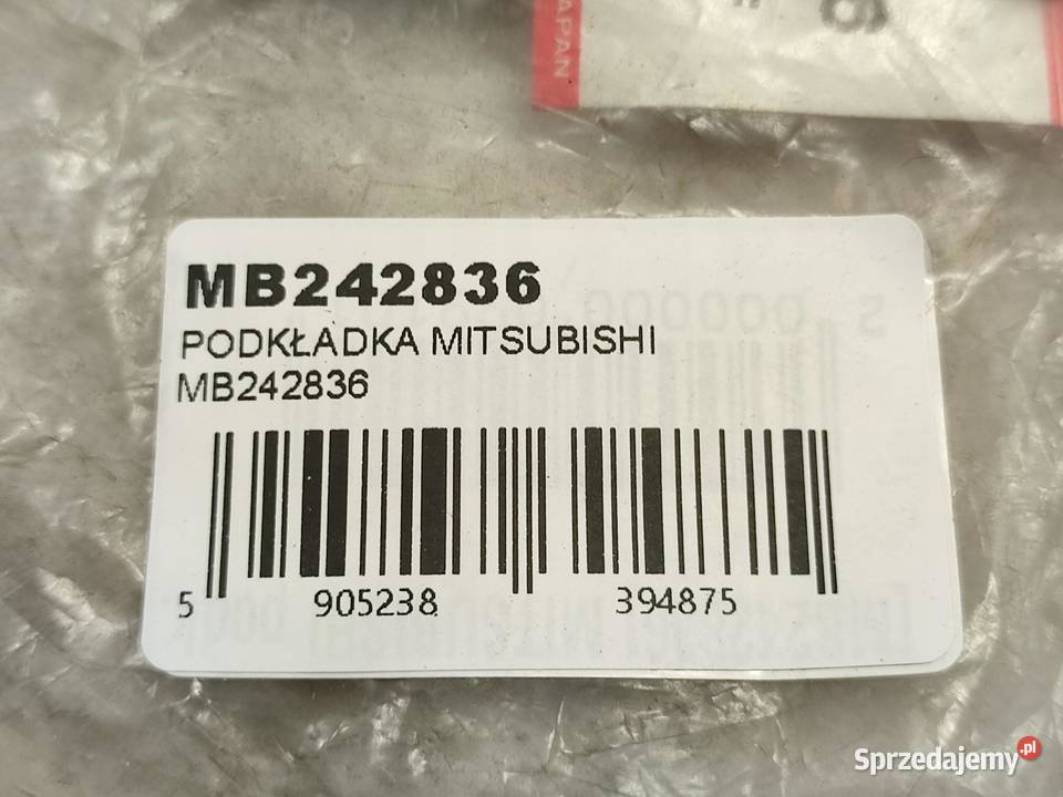 OSŁONA TULEI TYLNEJ OSI MITSUBISHI LANCER FIORE Osłony i zaślepki