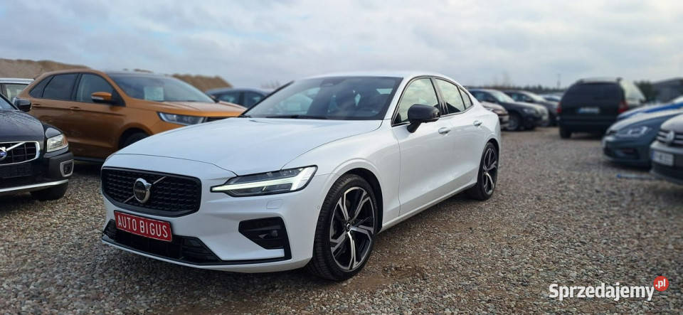 Volvo S60 B5 AWD plus dark benzyna hybryda III automatyczna Lębork sprzedam