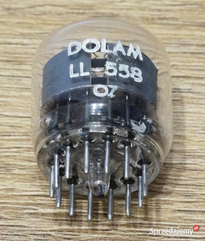 Lampa NIXIE LL558 LL558 oryginalna UNITRA DOLAM śląskie Gliwice sprzedam