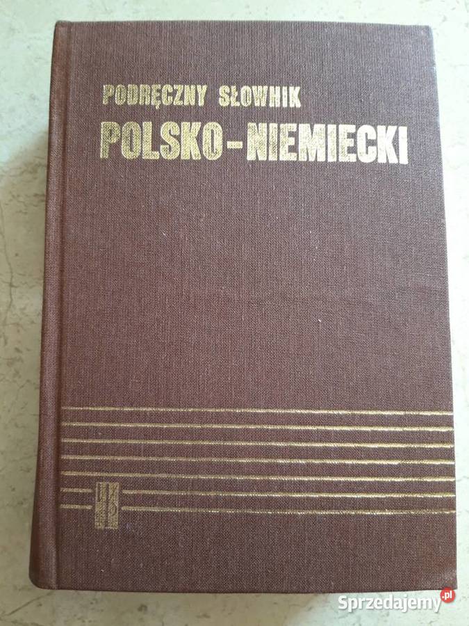 Podręczny słownik polsko niemiecki Wiedza Bielsko-Biała