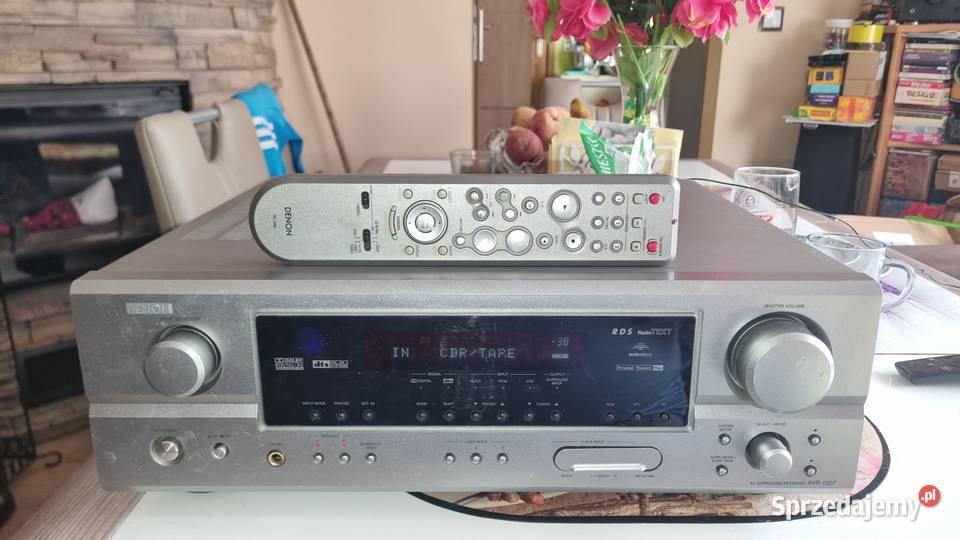 Amplituner Denon AVR1507 z pilotem 71 7x110Watt