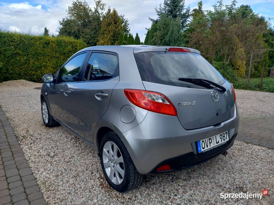 Mazda 2 13 Benzyna Klimatyzacja Opłacony z Grudziądz