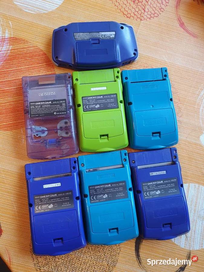 GameBoy Color Advance 7 Made in Japan Części Legnica