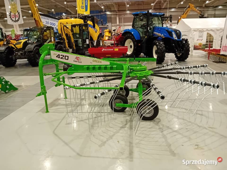 Zgrabiarka karuzelowa INTERTECH 35m 420m Mroczków Duży