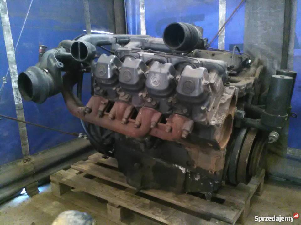 Silnik OM 402 422 442 la Claas Jaguar Mercedes warmińsko-mazurskie Upałty