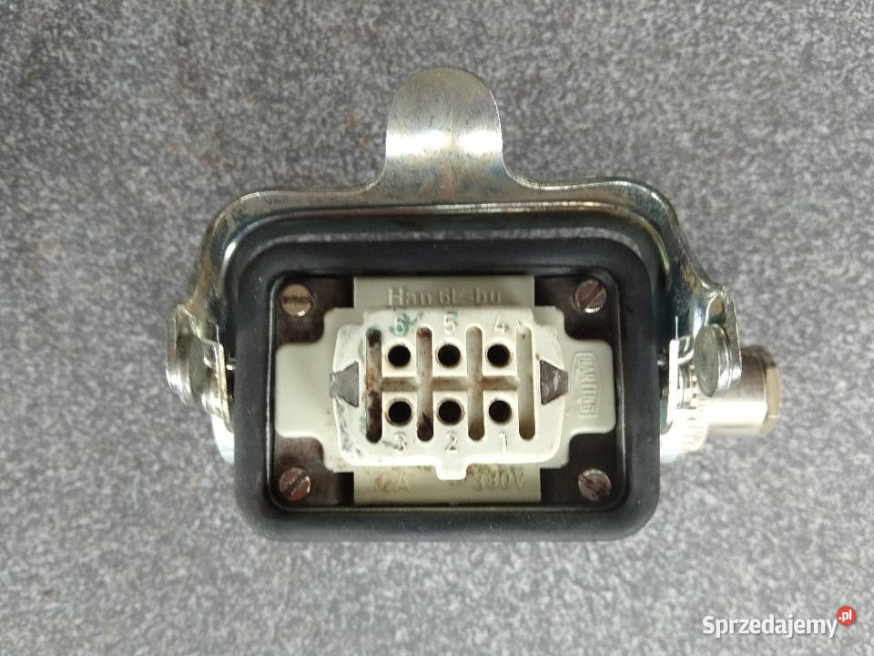 Złącze Harting han 6Ebu i han 6Esti Elbląg