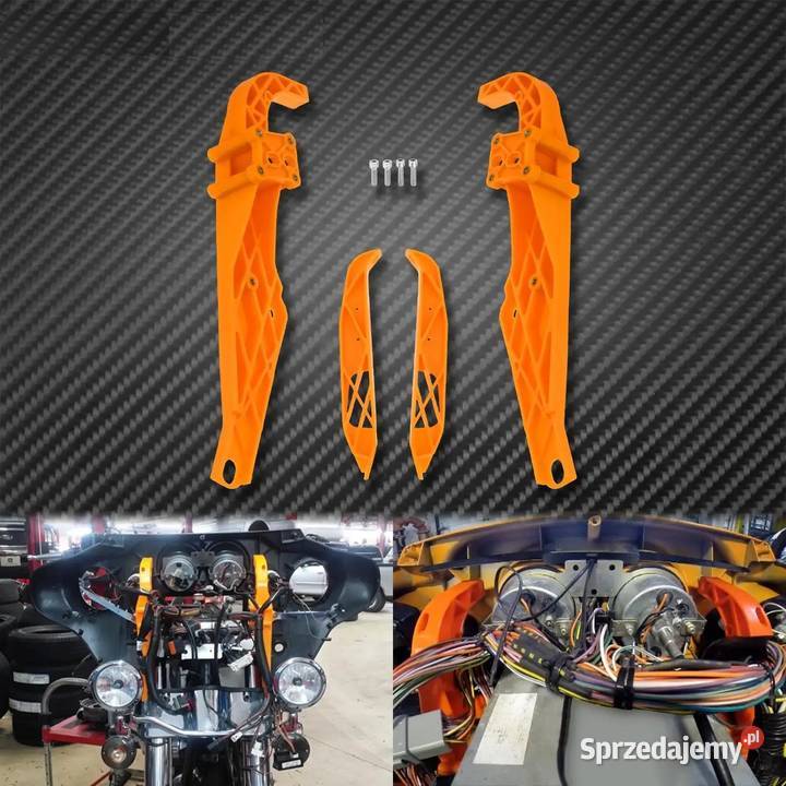 Mocowanie podpórka owiewki konsoli czaszy Harley Warszawa