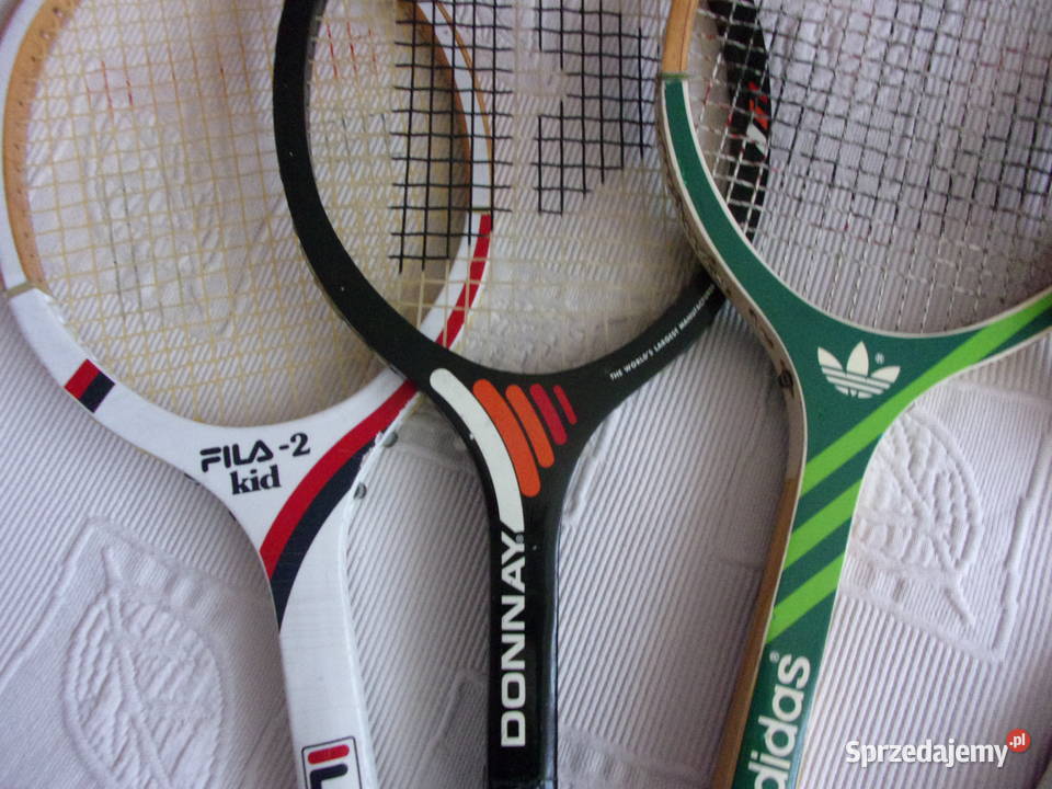 Rakiety do tenisa 197080 tych kolekcja sprzedam