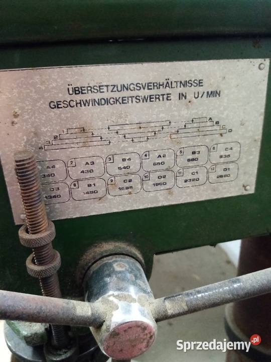 Wiertarka stołowa Sulęczyno