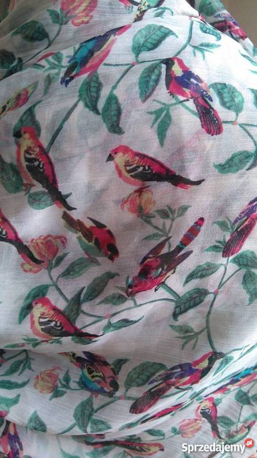 Accessorize Apaszka Szal w ptaszki w ptaki Pareo Dla kobiet Warszawa