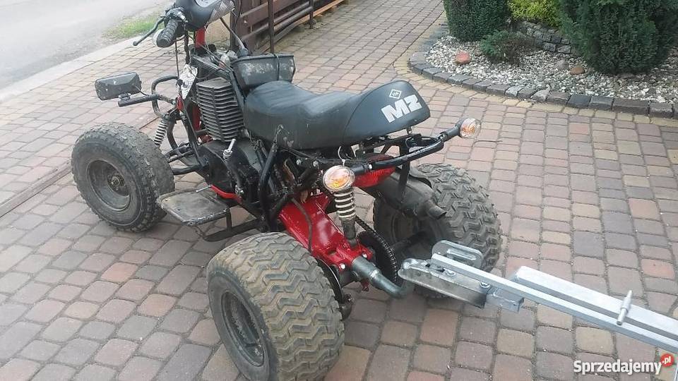 Quad ATV 250ccm MZ ETZ przyczepka Tarnowskie Góry
