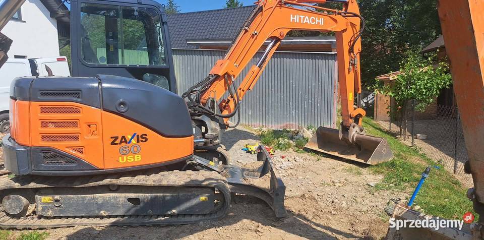 Koparka minikoparka hitachi zx60 usb3 6 ton Nowy Sącz sprzedam