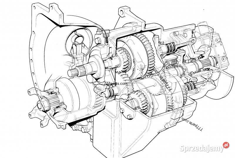 Skrzynia biegów PowerShift 11495 JCB 53660 2004r wielkopolskie Wilkowo