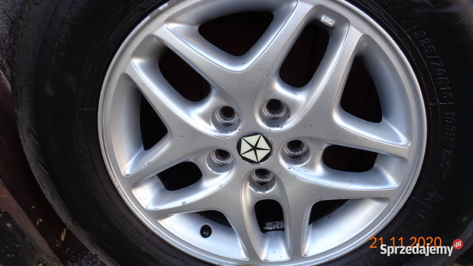 KOŁA Z OPONAMI ZIMOWYMI DO CHRYSLER GRAND Rozmiar 16" śląskie Czeladź