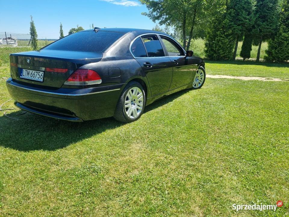 BMW SERIA 730D AUTOMAT 2003 Piaski