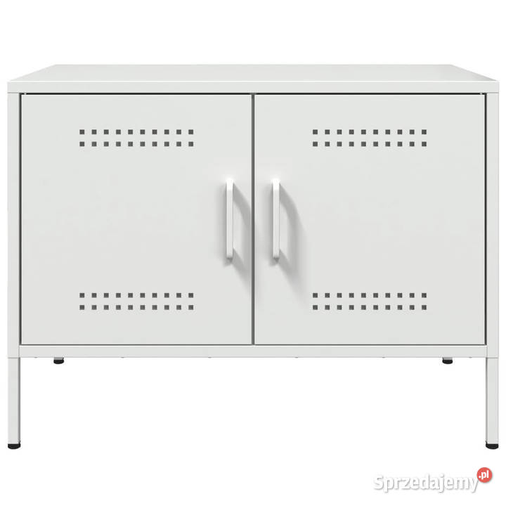 Szafka pod telewizor biała 68x39x505 stalowa Warszawa