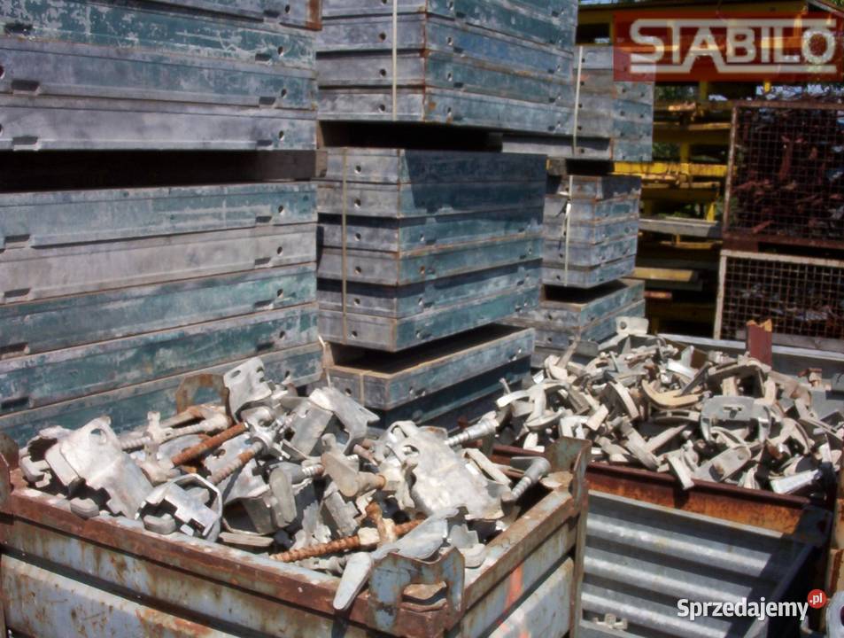 Wyprzedaż szalunków ściennych używanych DOKA