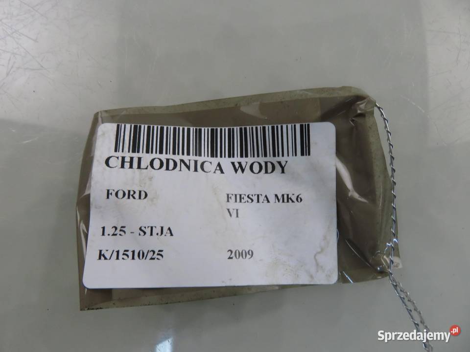 CHŁODNICA WODY FORD FIESTA MK6 VI 125 STJA osobowe