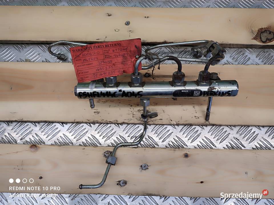 Listwa wtryskowa PERKINS F5HFL414C A045 BOSCH Wilkowo